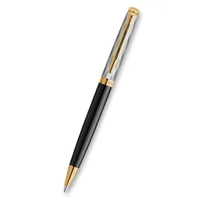 Waterman Hémisphére Deluxe Black GT sada guľôčkové pero a puzdro